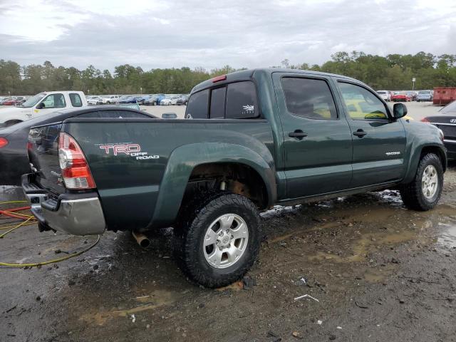 5TFJU4GN1BX012055 - 2011 TOYOTA TACOMA DOUBLE CAB PRERUNNER GREEN photo 3