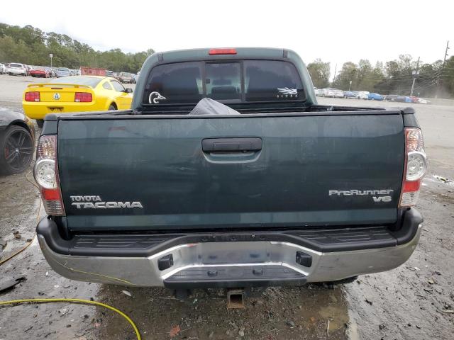 5TFJU4GN1BX012055 - 2011 TOYOTA TACOMA DOUBLE CAB PRERUNNER GREEN photo 6