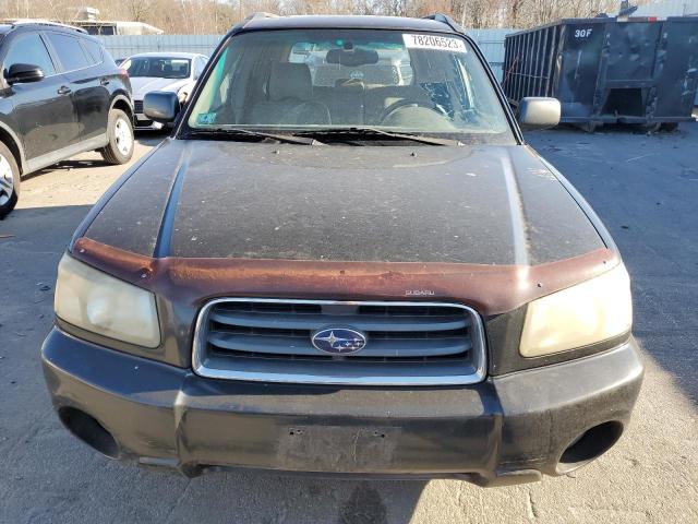 JF1SG65613H746215 - 2003 SUBARU FORESTER 2.5XS Черный фото 5