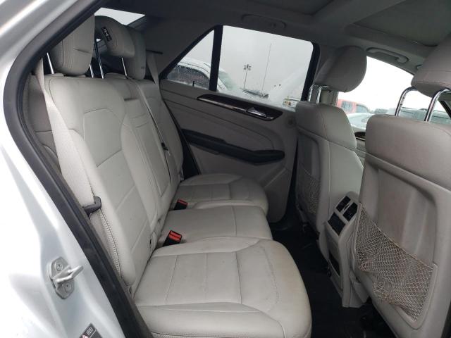 4JGDA5HB1CA021581 - 2012 MERCEDES-BENZ ML 350 4MATIC SILVER photo 10