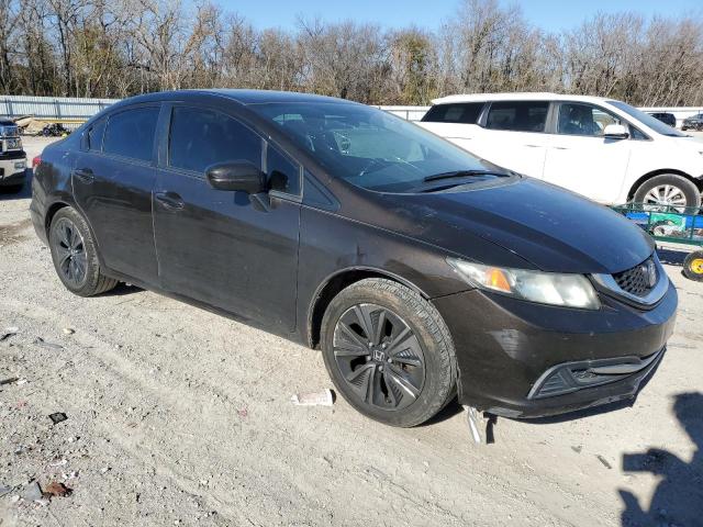 2HGFB2F5XEH524750 - 2014 HONDA CIVIC LX BROWN photo 4