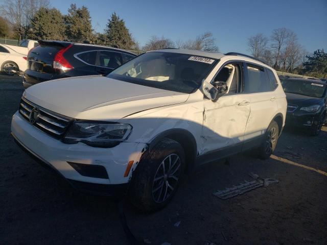 3VV3B7AX7LM047458 - 2020 VOLKSWAGEN TIGUAN SE WHITE photo 1