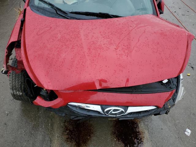 KMHCT4AE0EU677843 - 2014 HYUNDAI ACCENT GLS RED photo 11