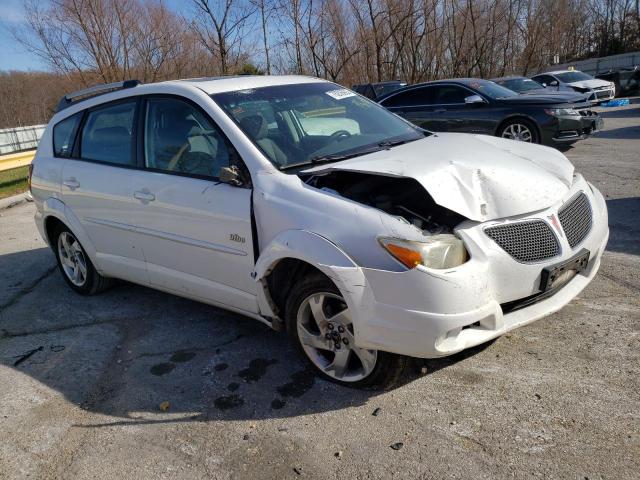 5Y2SL63895Z419407 - 2005 PONTIAC VIBE WHITE photo 4