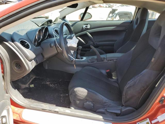 4A3AK24F67E051487 - 2007 MITSUBISHI ECLIPSE GS ORANGE photo 7