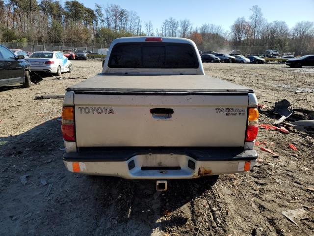 5TEGN92N12Z132040 - 2002 TOYOTA TACOMA DOUBLE CAB PRERUNNER SILVER photo 6