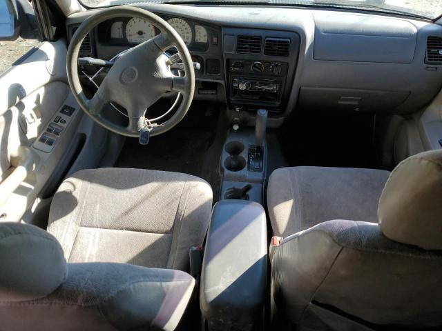 5TEGN92N12Z132040 - 2002 TOYOTA TACOMA DOUBLE CAB PRERUNNER SILVER photo 8