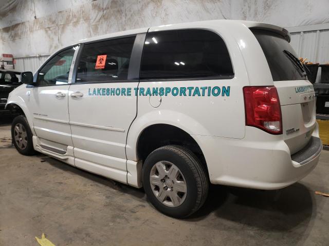 2D4RN4DG2BR732519 - 2011 DODGE GRAND CARA EXPRESS WHITE photo 2