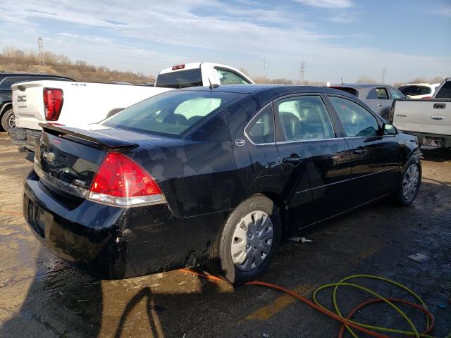 2G1WT58K181330842 - 2008 CHEVROLET IMPALA LT BLACK photo 3