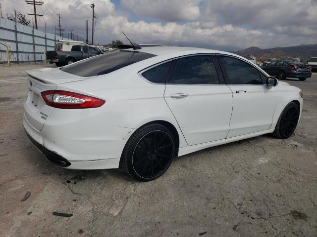 3FA6P0K98ER271273 - 2014 FORD FUSION TITANIUM WHITE photo 3