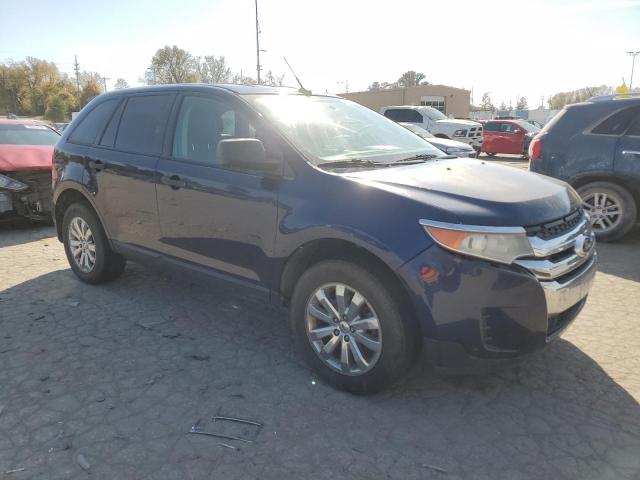 2FMDK3GC1BBA26567 - 2011 FORD EDGE SE BLUE photo 4