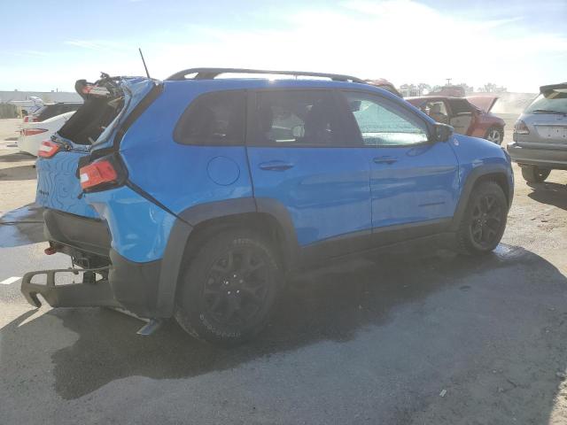 1C4PJMBX3JD509121 - 2018 JEEP CHEROKEE TRAILHAWK BLUE photo 3