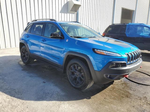 1C4PJMBX3JD509121 - 2018 JEEP CHEROKEE TRAILHAWK BLUE photo 4