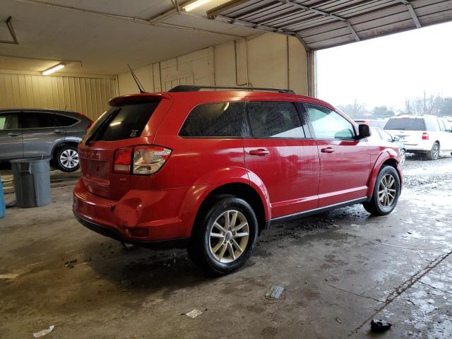 3C4PDDBG3GT160102 - 2016 DODGE JOURNEY SXT RED photo 3