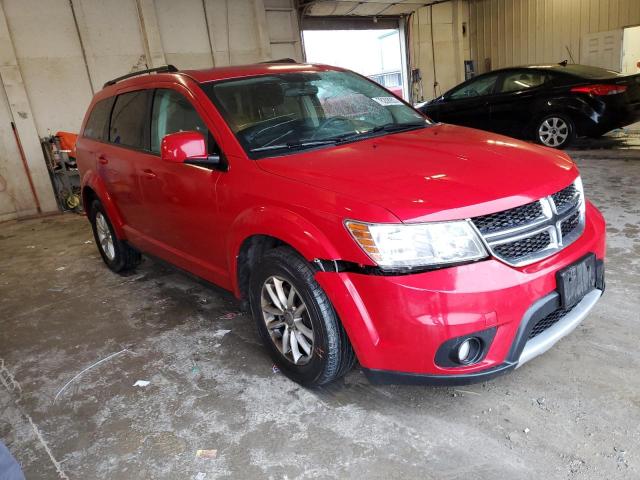 3C4PDDBG3GT160102 - 2016 DODGE JOURNEY SXT RED photo 4