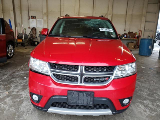 3C4PDDBG3GT160102 - 2016 DODGE JOURNEY SXT RED photo 5