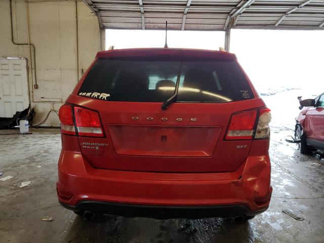 3C4PDDBG3GT160102 - 2016 DODGE JOURNEY SXT RED photo 6