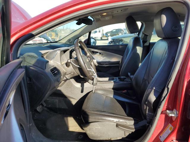 1G1RD6E4XDU133687 - 2013 CHEVROLET VOLT RED photo 7