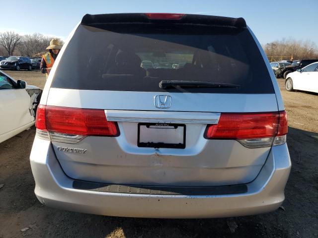 5FNRL3H29AB014763 - 2010 HONDA ODYSSEY LX SILVER photo 6