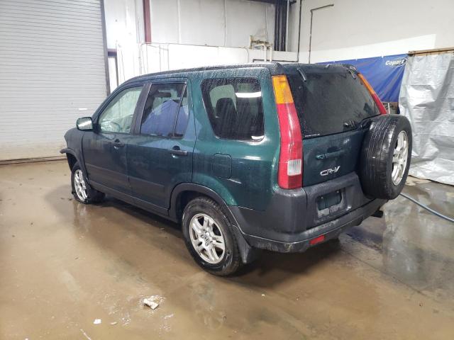 JHLRD78814C030923 - 2004 HONDA CR-V EX GREEN photo 2