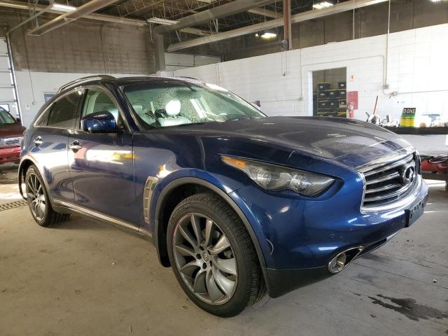 JN8AS1MWXCM151500 - 2012 INFINITI FX35 BLUE photo 4