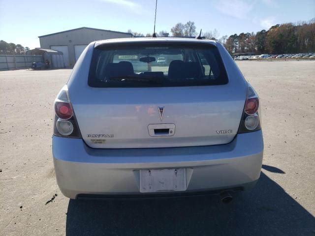 5Y2SP67869Z430983 - 2009 PONTIAC VIBE SILVER photo 6