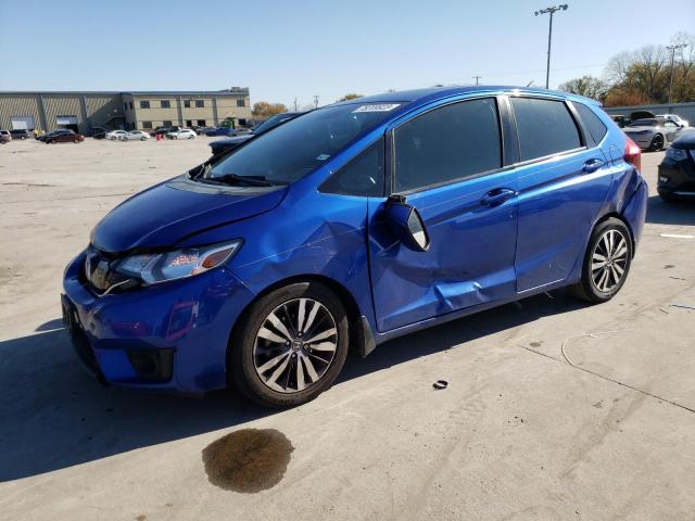 3HGGK5H82FM779246 - 2015 HONDA FIT EX BLUE photo 1