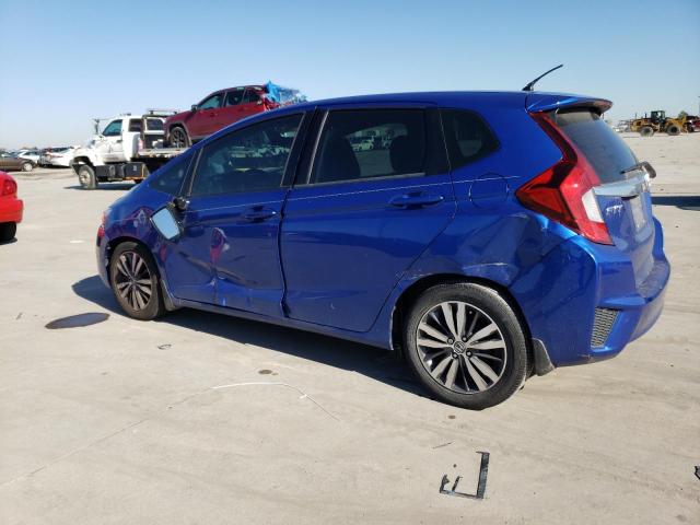 3HGGK5H82FM779246 - 2015 HONDA FIT EX BLUE photo 2