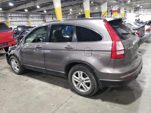 5J6RE4H70BL030080 - 2011 HONDA CR-V EXL SILVER photo 2