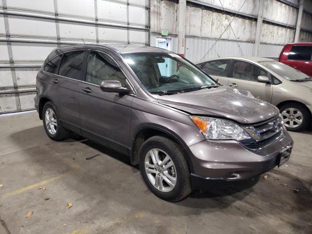 5J6RE4H70BL030080 - 2011 HONDA CR-V EXL SILVER photo 4