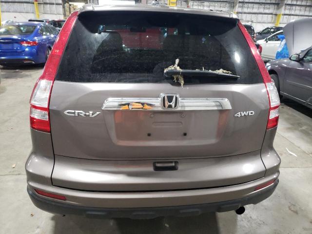 5J6RE4H70BL030080 - 2011 HONDA CR-V EXL SILVER photo 6