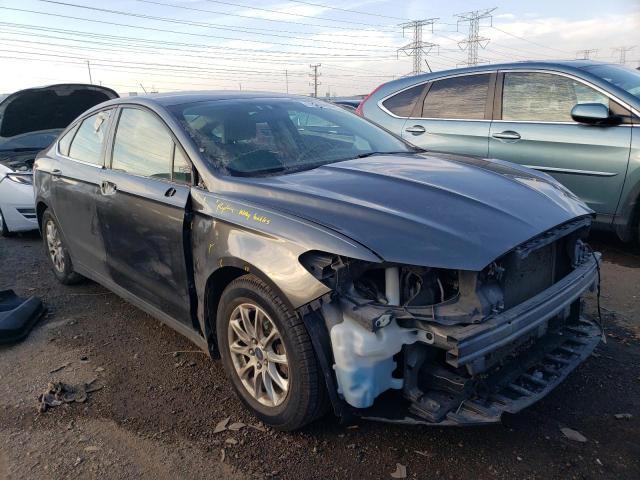 1FA6P0G74G5102963 - 2016 FORD FUSION S GRAY photo 4