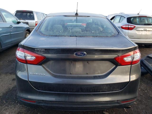 1FA6P0G74G5102963 - 2016 FORD FUSION S GRAY photo 6