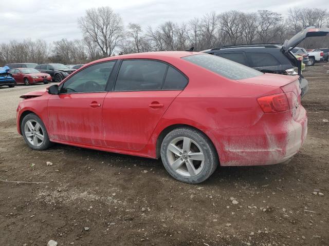 3VWLL7AJ5CM325570 - 2012 VOLKSWAGEN JETTA TDI RED photo 2