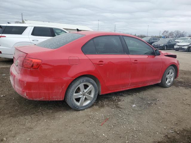 3VWLL7AJ5CM325570 - 2012 VOLKSWAGEN JETTA TDI RED photo 3