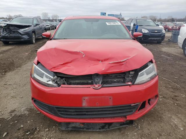 3VWLL7AJ5CM325570 - 2012 VOLKSWAGEN JETTA TDI RED photo 5