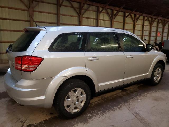 3C4PDCAB6CT135625 - 2012 DODGE JOURNEY SE SILVER photo 3