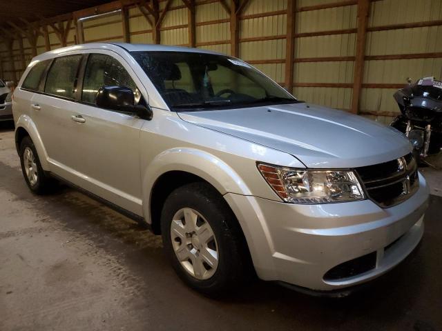 3C4PDCAB6CT135625 - 2012 DODGE JOURNEY SE SILVER photo 4