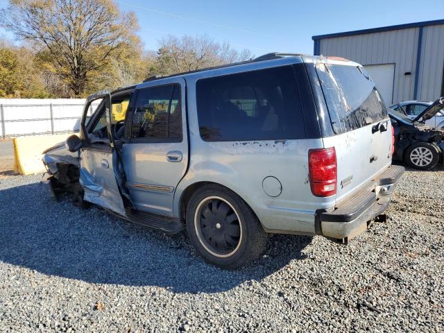 1FMRU1767WLB95285 - 1998 FORD EXPEDITION BLUE photo 2