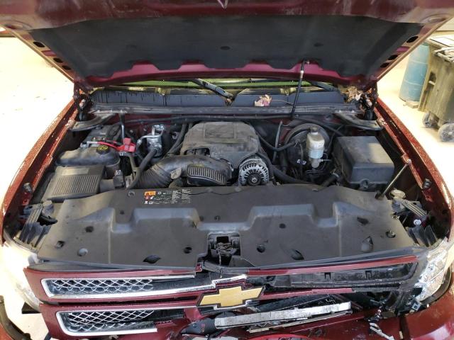 1GCRKSE73DZ145781 - 2013 CHEVROLET 1500 K1500 LT BURGUNDY photo 11