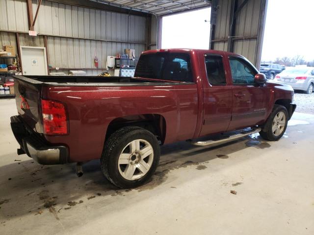 1GCRKSE73DZ145781 - 2013 CHEVROLET 1500 K1500 LT BURGUNDY photo 3