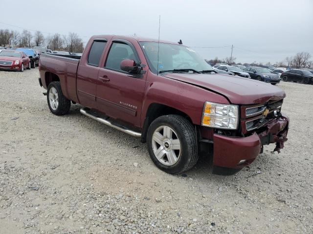 1GCRKSE73DZ145781 - 2013 CHEVROLET 1500 K1500 LT BURGUNDY photo 4