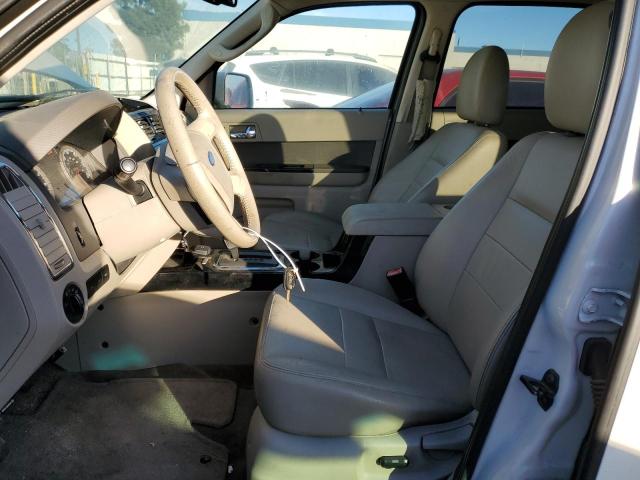 1FMCU49399KA51340 - 2009 FORD ESCAPE HYBRID WHITE photo 7