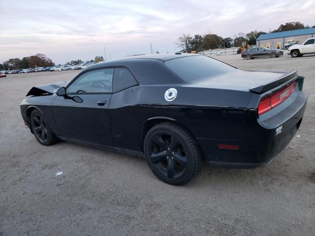 2C3CDYAG6EH311371 - 2014 DODGE CHALLENGER SXT BLACK photo 2