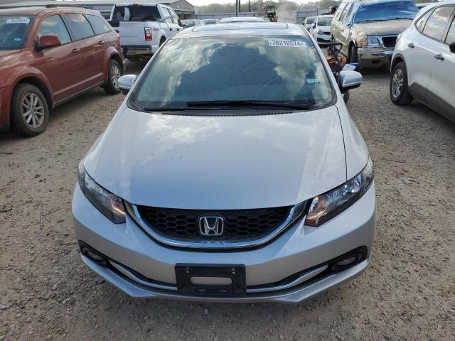 19XFB2F96FE011154 - 2015 HONDA CIVIC EXL ვერცხლისფერი ფოტო 5