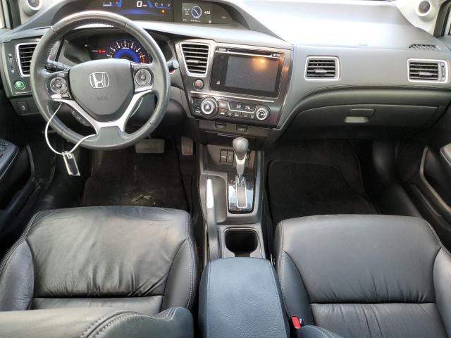 19XFB2F96FE011154 - 2015 HONDA CIVIC EXL ვერცხლისფერი ფოტო 8