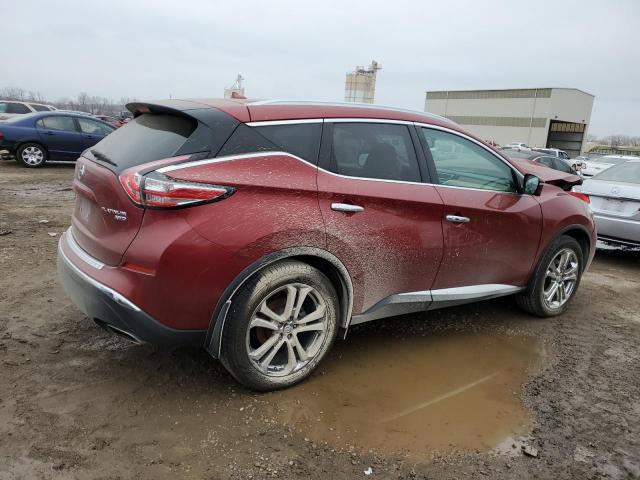 5N1AZ2MHXFN284461 - 2015 NISSAN MURANO S MAROON photo 3