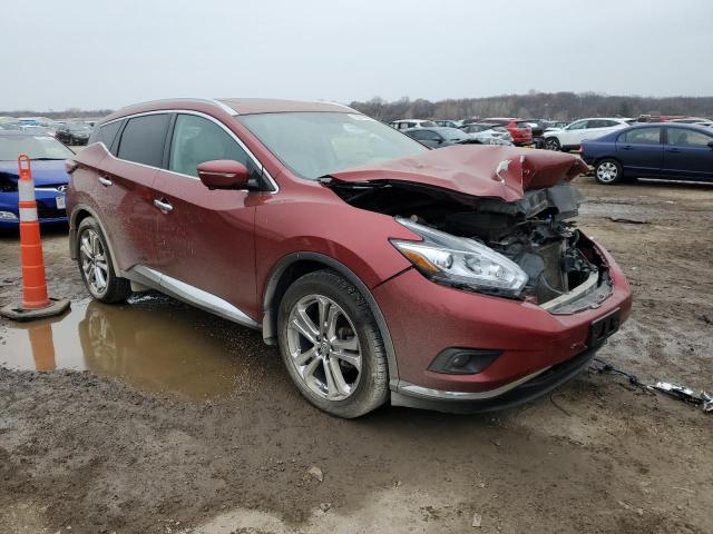 5N1AZ2MHXFN284461 - 2015 NISSAN MURANO S MAROON photo 4