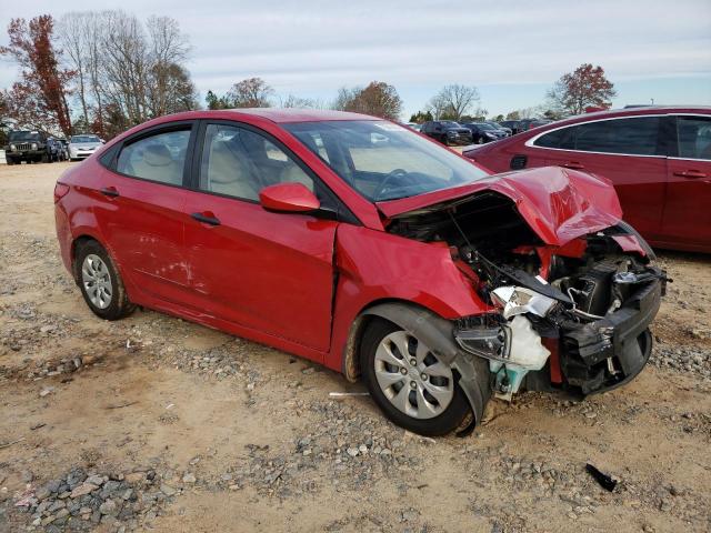 KMHCT4AE5GU125466 - 2016 HYUNDAI ACCENT SE RED photo 4