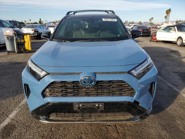 JTME6RFV3ND528997 - 2022 TOYOTA RAV4 XSE BLUE photo 5